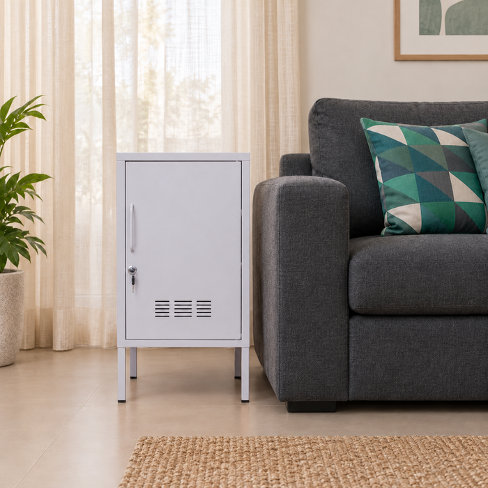 Armário de Aço com Chave LockStock 72 cm – Cinza