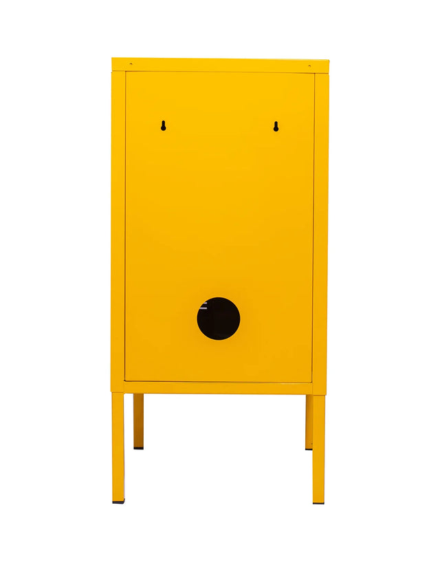 Armário Amarelo de Aço LockStock para Hall 72 cm