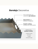 bandeja cinza info