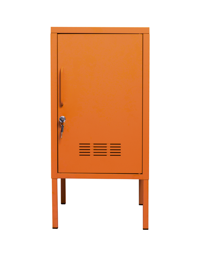 Armário de Aço LockStock 72 cm com Chave — Laranja