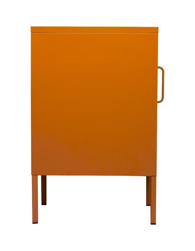 Armário de Aço LockStock 72 cm com Chave — Laranja
