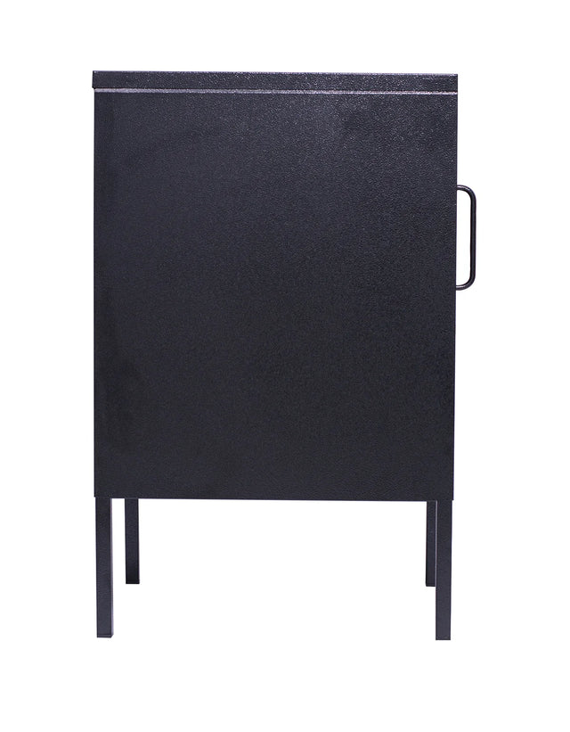 Armário Preto de Aço LockStock para Decoração Urbana