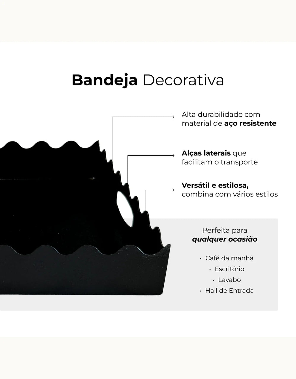 bandeja preto info