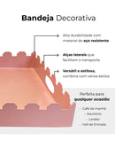 Bandeja rosa LockStock informacoes do produto