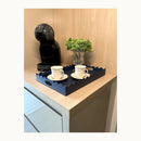 Bandeja decorativa de aço LockStock cores variadas em fundo branco - imagem 7