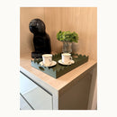 Bandeja decorativa de aço LockStock cores variadas em fundo branco - imagem 13
