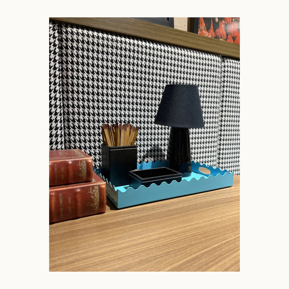 Kit armário de aço com bandeja decorativa LockStock - imagem 2