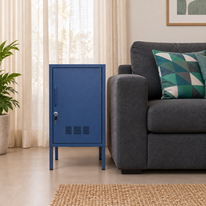 Armário de Aço com Chave LockStock 72 cm – Azul Marinho