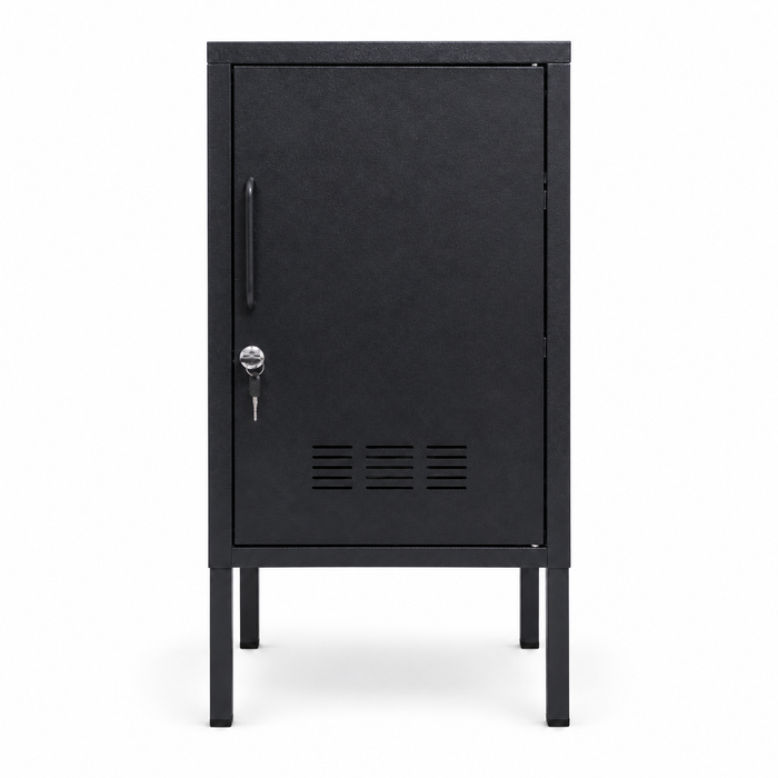 Armário de Aço com Chave LockStock 72 cm – Preto